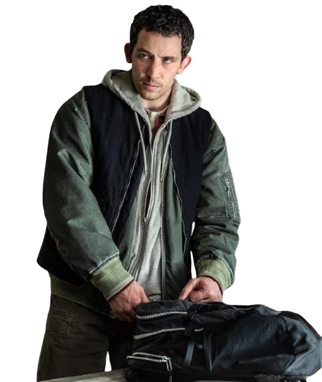 Disclosure Day Josh O Connor Green Bomber Jacket