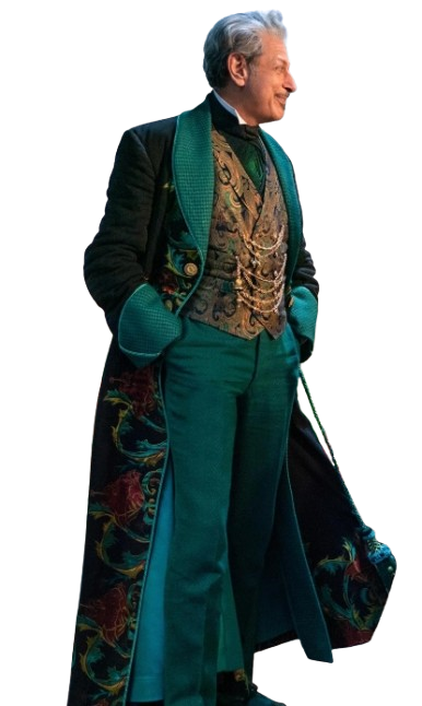 Jeff Goldblum Wicked For Good 2025 Floral Coat