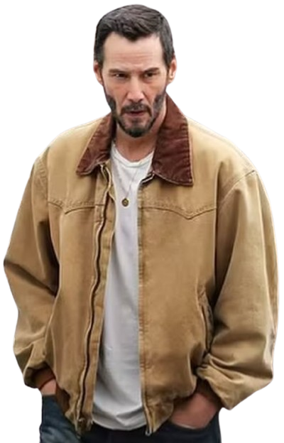 Keanu Reeves Outcome 2026 Reef Brown Jacket