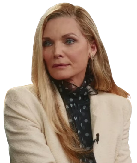 Michelle Pfeiffer Oh What Fun Claire White Coat Michelle Pfeiffer Oh What Fun 2025 Claire White Coat