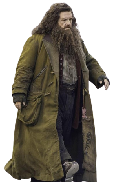 Harry Potter Tv Series Rubeus Olive Green Coat