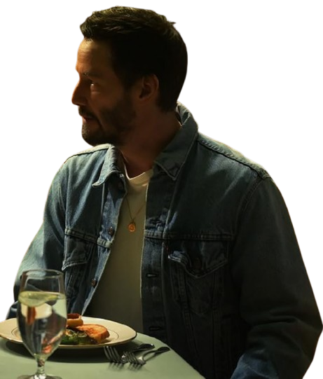 Outcome Movie Keanu Reeves Denim Jacket