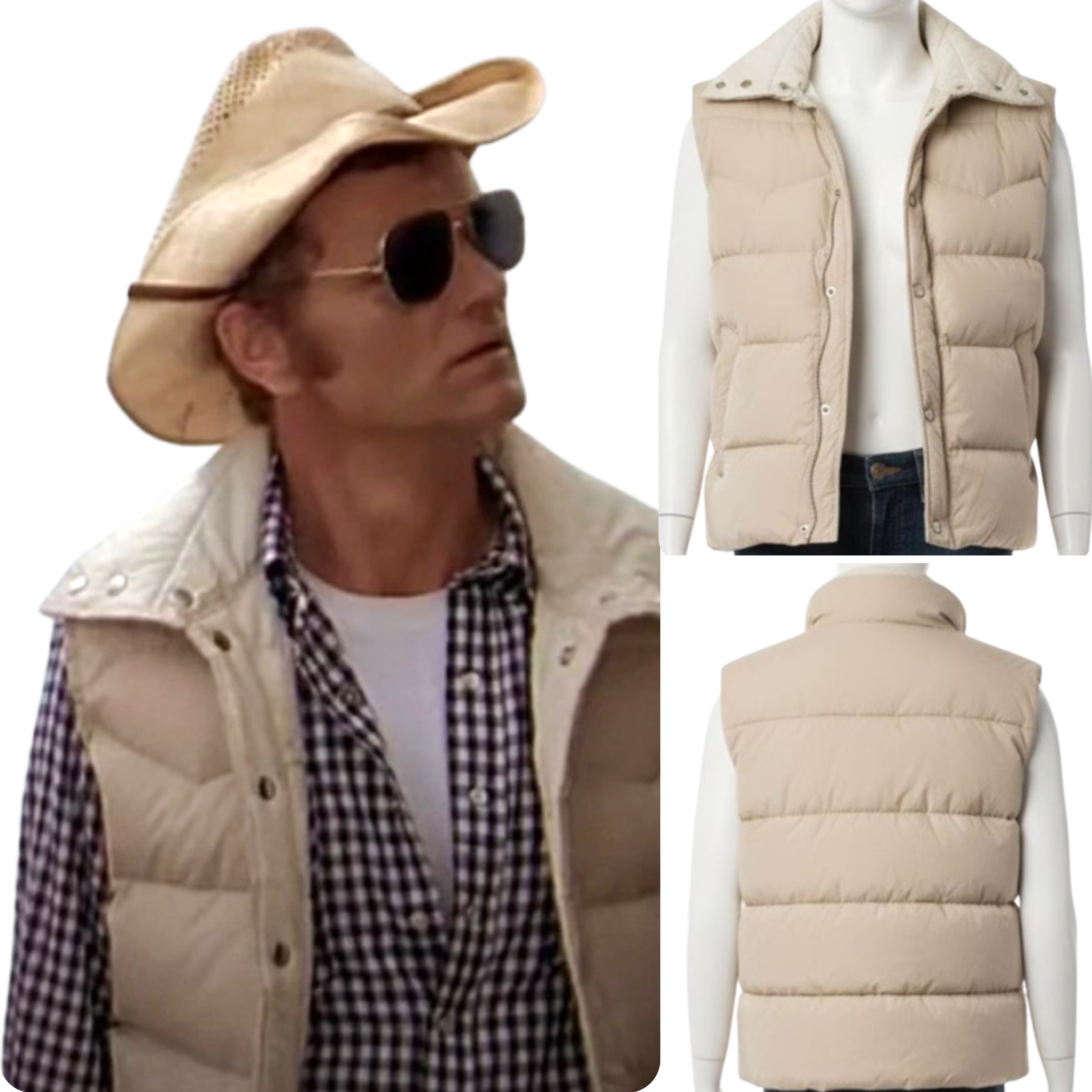 Smokey and the Bandit 1977 Puffer Outfits