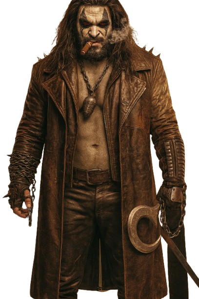 Supergirl 2026 Jason Momoa Distressed Jacket