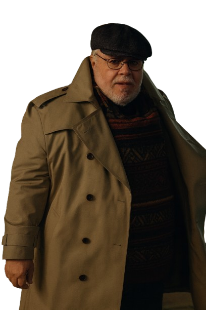 Stephen McKinley Henderson The Dutchman 2025 Dr Amiri Trench Coat