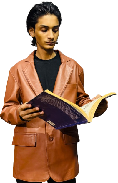 Brown Leather Blazer For Men