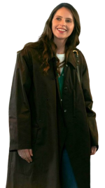 Oh What Fun Felicity Jones Trench Coat - Image 2