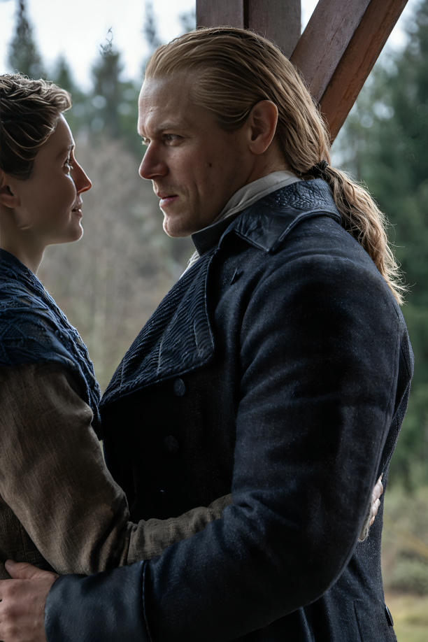 sam-heughan-outlander-blue-coat.png Sam Heughan Outlander Blue Coat - Image 1